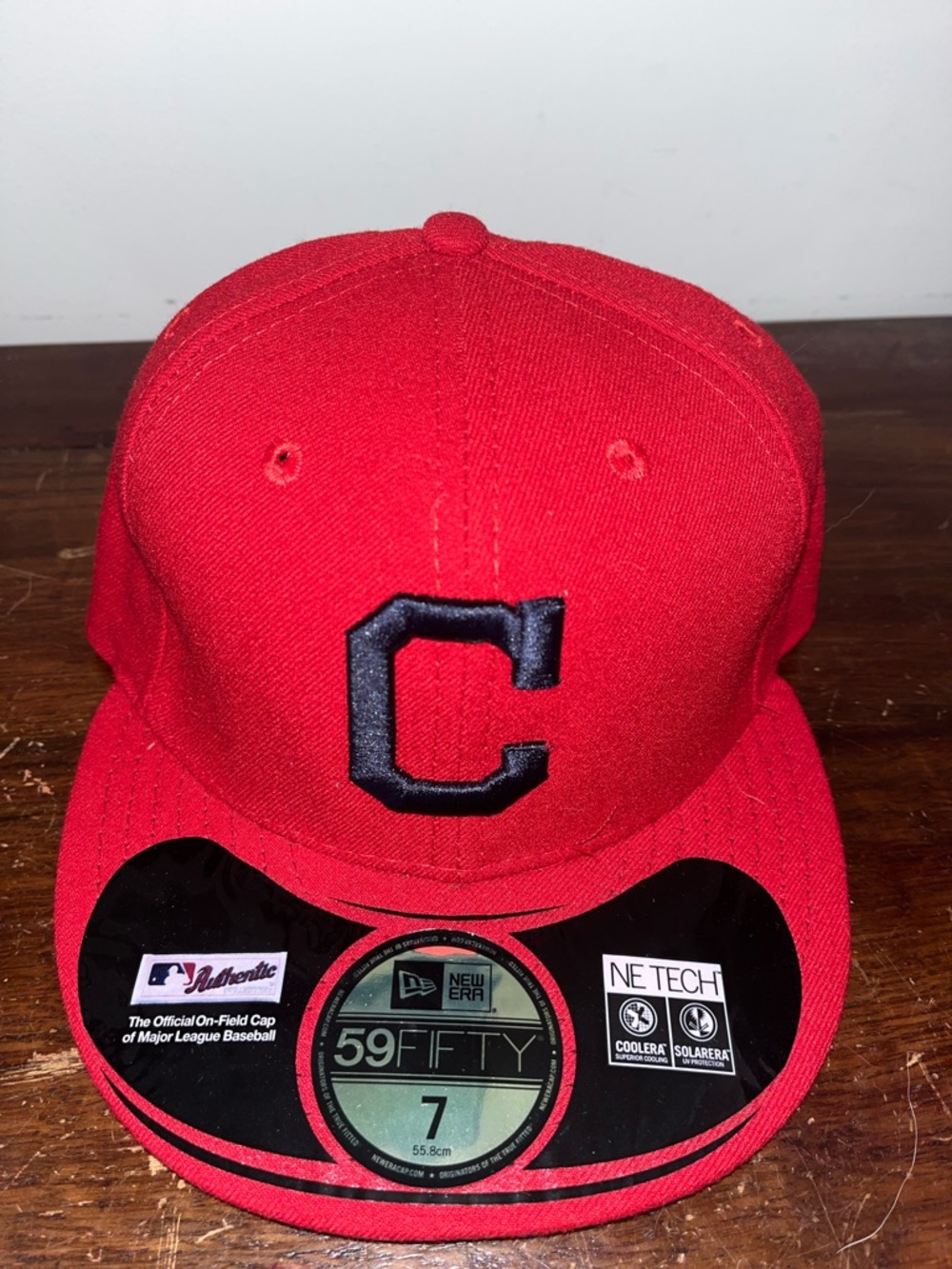 New Cleveland Indians Guardians BIG C Model Baseball Cap- Alternate Red 7